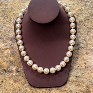 Kenneth Lane Champagne Faux Pearls